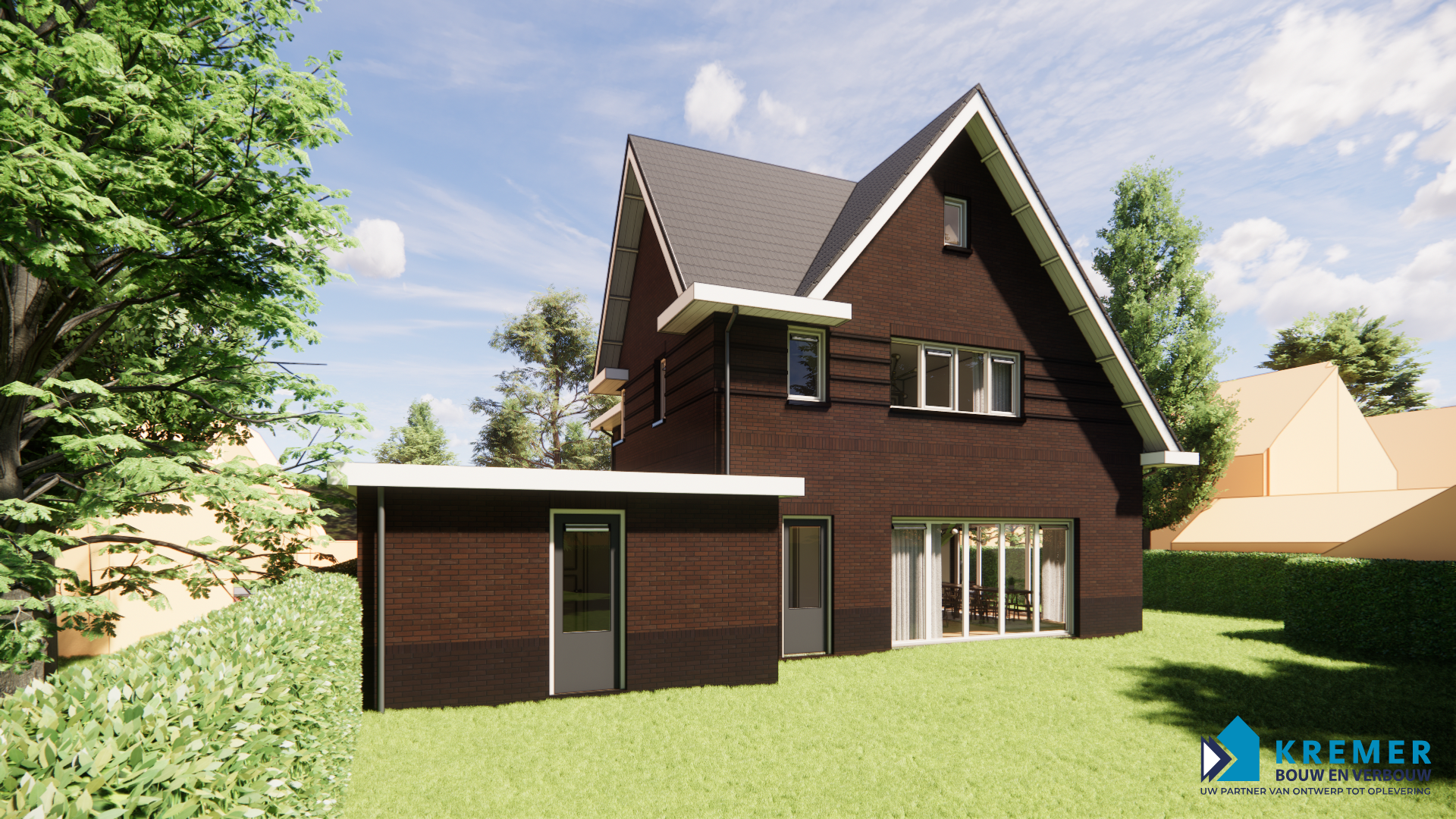 Enkweg 9 oude en nieuwe situatie